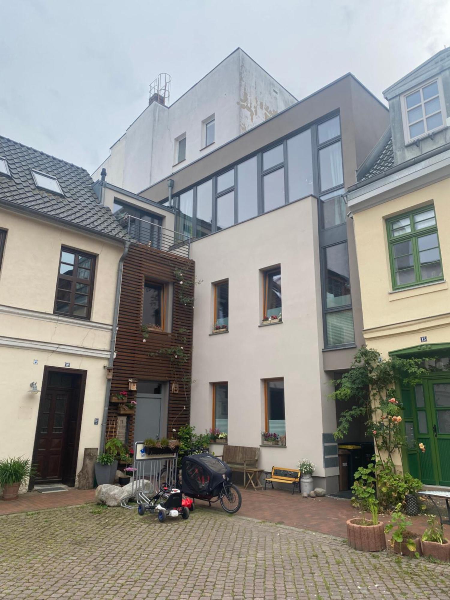 Hofquartier Apartment Rostock Exterior foto